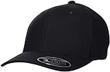 Flexfit Uni 110 Cool und Dry Mini Pique Cap, Black, one Size