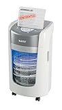 Leitz IQ Optimax Home Office 225 P5 Aktenvernichter, Mikroschnitt, Bis 6 Blatt 80 g/m², 45 Prozent...