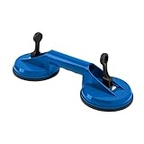 Högert Technik - Heavy Duty Saugheber - Doppelsaugnapf 80 kg - extra-starke Saug-Näpfe -Saugnapf...