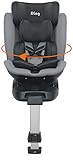 Ding Troy Kindersitz i-Size drehbar mit Isofix, Seitenaufprallschutz und R129/03 Prüfsiegel,...