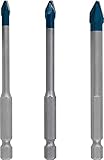 Bosch 3x EXPERT HEX-9 Hard Ceramic Bohrer Set (für Harte Fliesen, Weiche Fliesen, Ø 5,0, 6,0, 8,0...