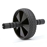 adidas Bewegungsrad Ab Wheel Bauchtrainer für zuhause-anspruchsvolles Home Workout für den...