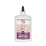 Ideen mit Herz Power-Holzkleber | 250 ml | für alle Holzarten und Karton | schleif- und lackierbar,...