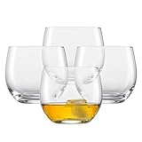 SCHOTT ZWIESEL Whiskyglas For You (4er-Set), bauchige Tumbler für Whisky, spülmaschinenfeste...