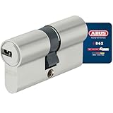 ABUS Profilzylinder D6XNP 35/45 mit 5 Schlüsseln und Code-Karte - Türschloss für Sicherheit an...