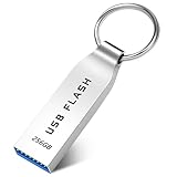 Roowike USB Stick 256GB Speicherstick USB 3.0 Wasserdichter USB-Sticks Metall Memory Stick Hohe...