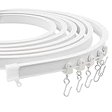 Trimold Premium 6 m Deckenvorhangschienensystem, flexibles und langlebiges Design für müheloses...