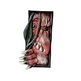 GIFTZU Horror Bücherregal – Masken und schauende Monster, gruselige Halloween oder...
