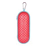 Breeshy Brillenetui für Schwimmbrillen, EVA-Tragetasche mit Ablauflöcher, Etui für Sonnenbrillen,...