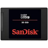 SanDisk Ultra 3D 1 TB SSD interne SSD Festplatte ( intern 2,5 Zoll, stoßbeständig, 3D...