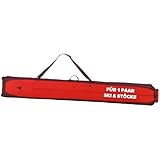 ATOMIC SKI Sleeve I Skitasche für Ski & Stöcke I Längenverstellbares 205cm Rolltop I Wasser- &...