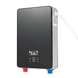 Elektrischer Wassererhitzer, 6500W Mini Durchlauferhitzer Dusche mit LED-Anzeige Temperatur 30-55℃...