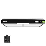CIARRA A+ Dunstabzugshaube Unterbau 60 cm Umlufthaube 3 Leistungsstufen Integrierte Unterschrank...