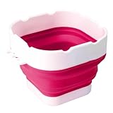 1,2 l Faltbarer Bürstenreiniger, tragbarer Farbwasserbecher | Faltbarer Bürstenreinigungseimer |...