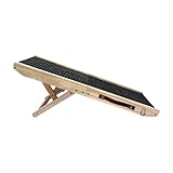 Hunderampe Für Couch – Faltbare, 4-stufig Verstellbare Höhenwinkel, Haustierrampe Aus Holz,...