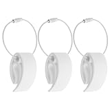 Mikinona 3 Stück Frisbeescheibenhalter mit Schnallenclip Wetterfester Tragbarer Disc Träger aus...