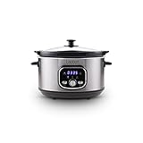 Lauben Slow Cooker 3500SB Schongarer mit Thermeffect®-Technologie, SlowHeat®-Technologie,...