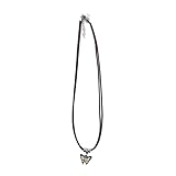 Geschichtete Halsketten für Damen und Mädchen, Kristall-Halsketten, Punk-Charm, Choker-Halsketten,...