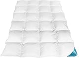 Daunendecke Winterdecke Extra Warm Daunen Decke Daunen Steppdecke Gänsedaunen 100% Natur, Öko-Tex...
