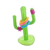 VINTORKY 1 Satz Aufblasbares Cactus Ringwurfspiel Set für Sommerpartys Kinderfreundliches Outdoor...