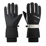 YROHGKPN Winter Skihandschuhe Winddicht Snowboard Winter Warmer Handschuh Für Damen Und Herren...