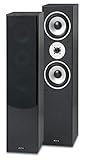 Fenton SHFT60B - Säulenlautsprecher Set, HiFi Lautsprecher Tower Speaker, 500 Watt, 2X 6,5 Zoll...