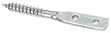 Alberts 213473 Flechtzaunhalter | Blattschraubenform | galvanisch verzinkt, dickschichtpassiviert |...