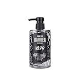 BARBER MARMARA Rasiergel Männer No.79 - Herren Rasiergel transparent 500ml - Shaving Gel Men - für...