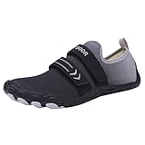 Cvanxluy Barfußschuhe Damen Herren Wasserfest rutschfeste Barfuss Traillaufschuhe Wanderschuhe...