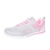 Damen Sneaker Große Größen Arbeitsschuhe Weiche Frauen Schuhe Slip on Turnschuhe rutschfest...