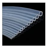 1 m lebensmittelechter, transparenter Silikonkautschukschlauch, 2–16 mm Außendurchmesser,...