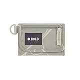 BOLD Lässig Kinder Geldbeutel mit Klettverschluss und transparenten Sichtfenster/School Wallet Bold...