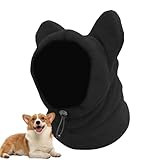 Hundemütze, Polarfleece, warme Mütze, Halswärmer, Schal, waschbar, für mittelgroße bis große...