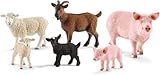 SCHLEICH Farm World Bauernhoftierspielzeug für Kleinkinder und Kinder ab 3 Jahren, 6-teiliges...