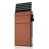 TOYFID Minimalistische Brieftasche-RFID-Schutz-Kartenhalter-Pop up Geldbörse-Schlankes...