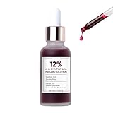 12% AHA BHA Peeling Solution - Fruchtsäurepeeling Gesicht - Salicylsäure Peeling - Gesichtspeeling...