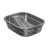 MERIGLARE Washboard Basis Waschtrog Waschschüssel Wäschewanne Handwaschbecken mit Integriertem...