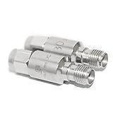 TOJOIN 2PCS RF Koaxial-Dämpfungsgerät, 8GHz 30dB 2W 50Ohm SMA Stecker auf SMA Buchse RF Coaxial...