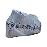 Fahrradschutzhülle, Fahrradabdeckung Wasserdicht, 210X100cm Fahrradgarage Schutzhülle,...