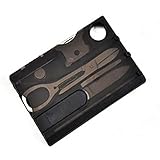 10 in 1 Schweizer Karten Schweizer Made Pocket Tool Kreditkarte Tool Taktische Multitool -set...