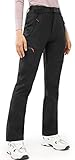 JOYSPELS Damen Skihose wasserdichte Softshellhose Winter Schneehose Damen Arbeitshose Warme Hose...