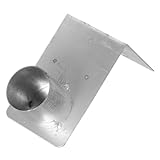 Amosfun Schwerlast Wandhalterung für Weitwinkel Verkehrsspiegel Metall Spiegelhalter zur Sicheren...