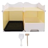 Geschlossene Katzentoiletten, spritzwassergeschützte Schublade, Katzentoilette mit Durchgang,...