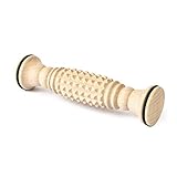 Tuuli Accessories Massage Massagerolle Massageroller Massagegerät Fuß Fußmassagegerät aus Holz...