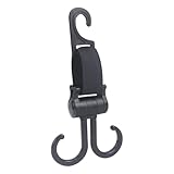 Haken für Kinderwagen | Haken Organizer für Wickeltasche | rutschfeste, drehbare...