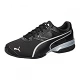 PUMA Herren Tazon 6 FM Low-Top Trainer, Puma Black-Puma Silver, 44 EU