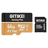 Micro-SD-Karte, 64 GB, High-Speed-Leistung (120 MB/s Lesen, 90 MB/s Schreiben), unterstützt...