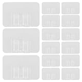 Gadpiparty 50 Stück Selbstklebende Lichterketten Halterungen Transparente LED Kabelclips für...