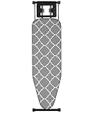 Aoufottes Faltbarer und Faltbarer Bügeltisch,120 x 39 cm faltbares Bügelbrett mit...