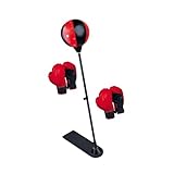 ICDKOYK Boxhandschuhe für Kinder mit Ständer, Boxball, Geschwindigkeitsball, Reaktionstrainer,...